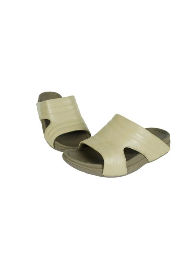 barjeel uno 008-3544 Barjeel Mens Casual Sandals 20254 Beige