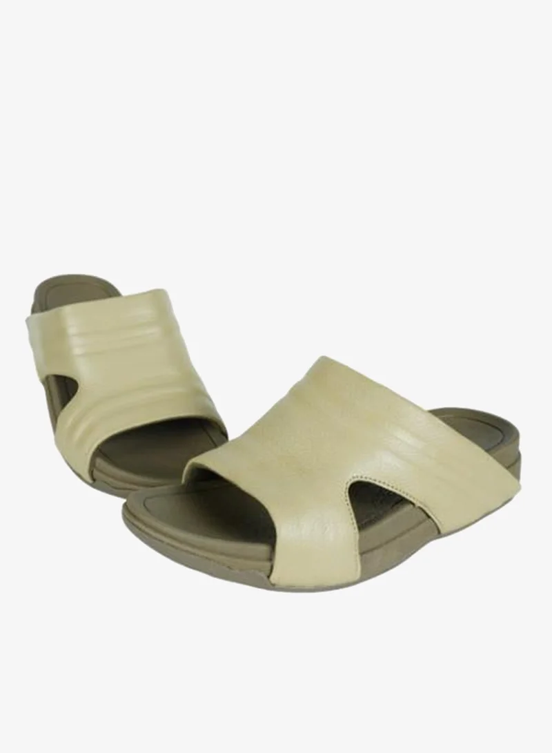 Barjeel Uno Beige 008-3544 Barjeel Mens Casual Sandals 20254 Beige for Men | Best Price UAE