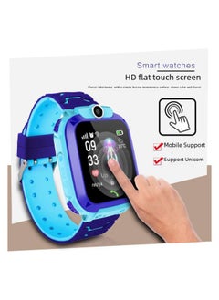 Generic Gift Smart Children's Phone Watch Waterproof Positioning Touch Screen For Primary And Secondary School Students Boys And Girls HD Multi-function-Color:Cross-border/Version Z5 Blue Ordinary Version  - Image 5