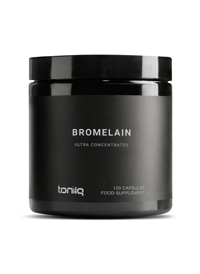 Toniiq Bromelain Ultra Concentrated 120 Capsules  - Image 1