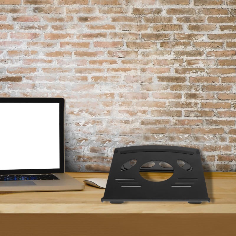 حامل محمول قابل للطي مع تبريد لاستخدام MacBook والتابلت في المنزل أو المكتب - Image 4