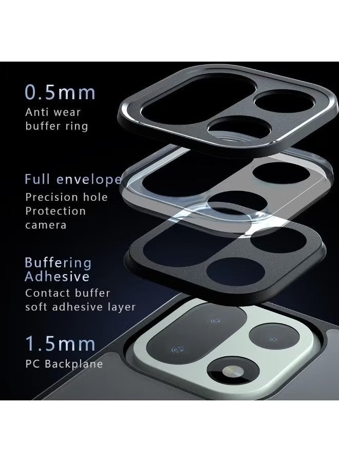جراب مغناطيسي لهاتف OnePlus 15 5G، غطاء خلفي شفاف غير لامع، غطاء حماية رفيع للهاتف - Image 4