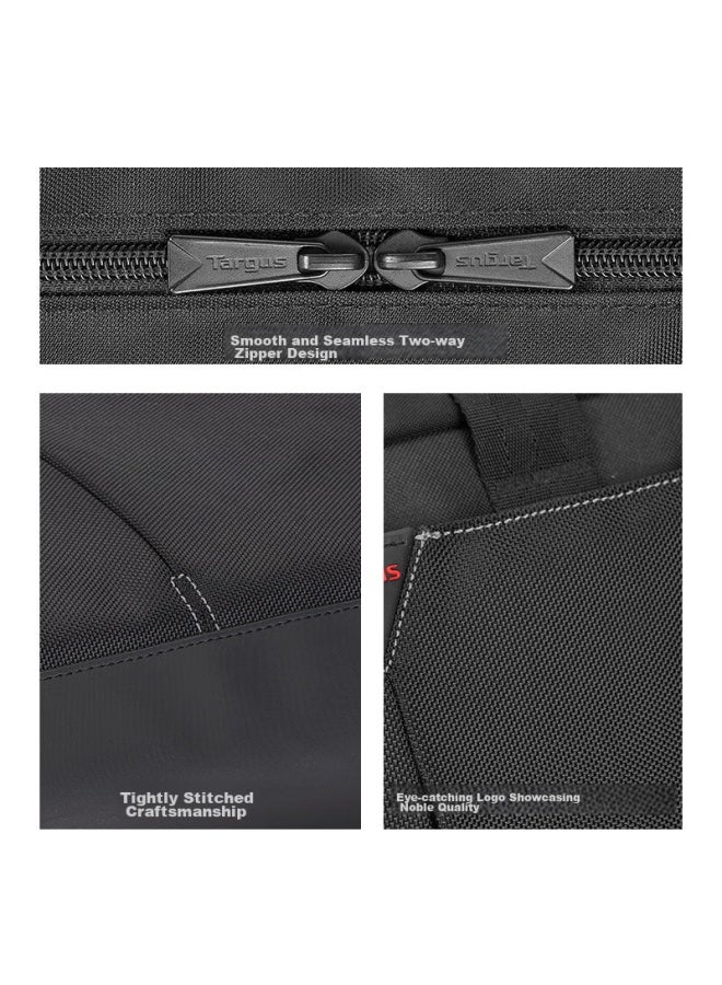 Targus Laptop Bag, 15.6-inch Business Lightweight Briefcase, Handbag, Single Shoulder Bag, Black, 515 - Image 5