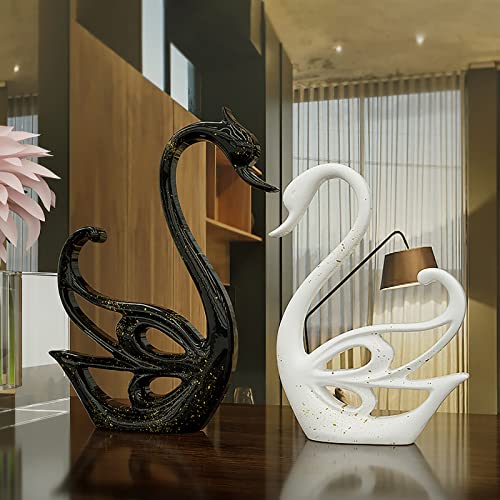 ESEDAGE 2 Pack Swan Molds Swan Resin Mold - Resin Casting Silicone Molds for Home Decor & Candle Making Wave Spiral Mold - Image 5