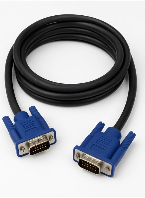 VGA to VGA Monitor Cable HD15 Male to Male for TV Computer Projector (5 M)