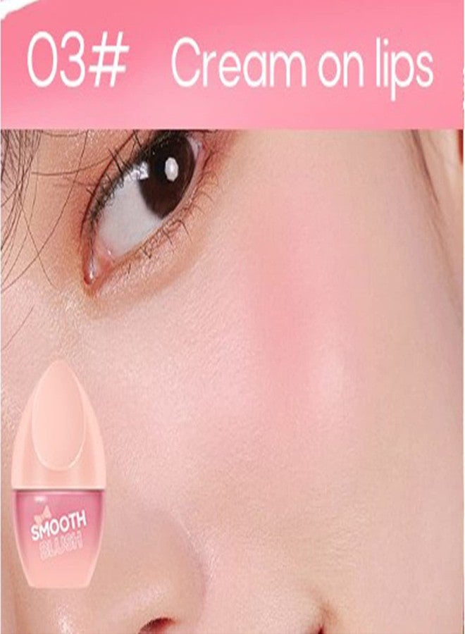 Joyeee 3 Pack Liquid Blush Set, Rose Blush, Light Pink Blush, Tangerine Orange Blush for White Fair Skin, Daughter Teen Girls Gift Idea, Vegan & Cruelty-Free, 0.28fl.oz /8ml (#01#02#03) - Image 5