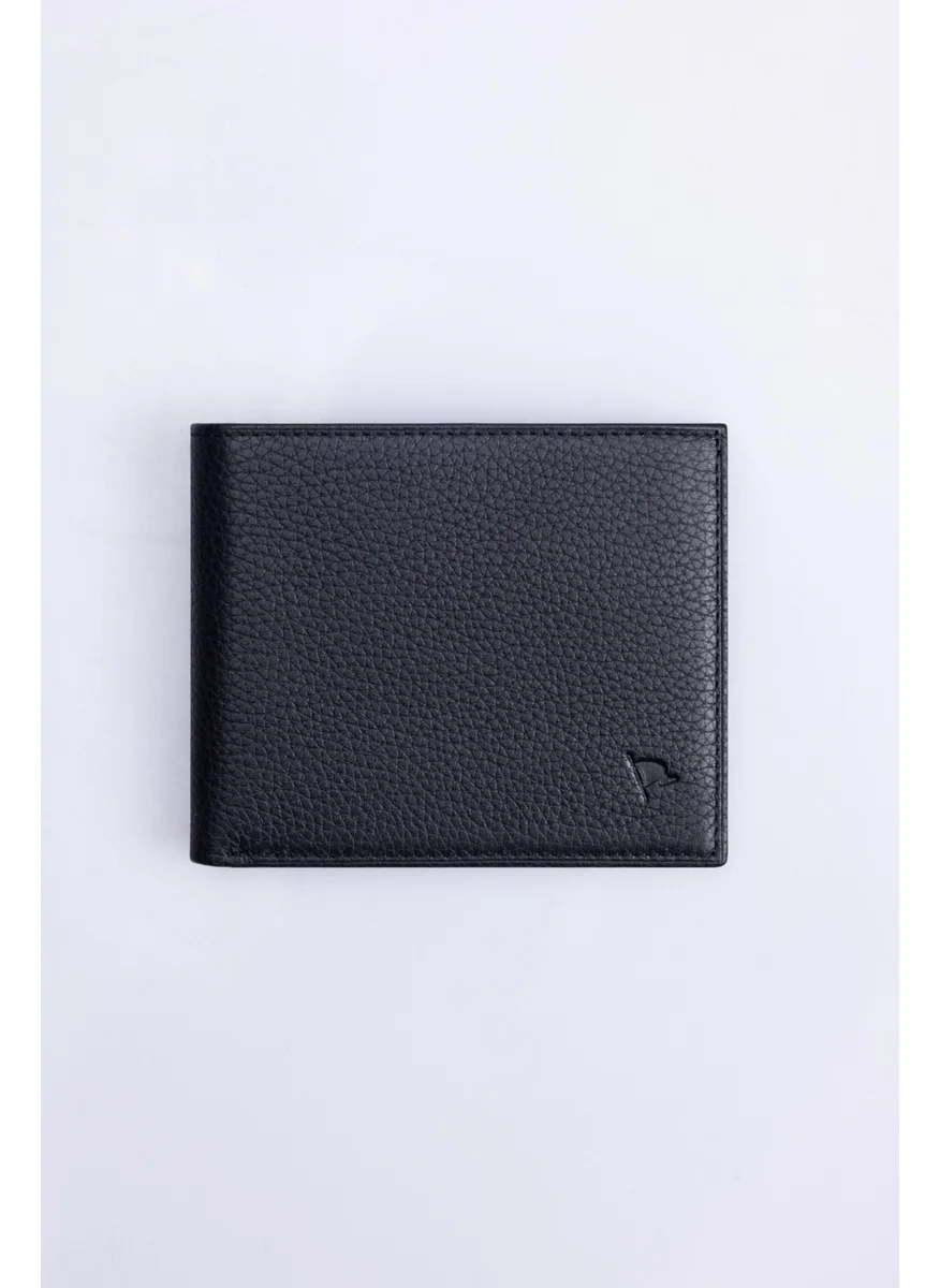 Tudors Genuine Leather Black Men's Wallet