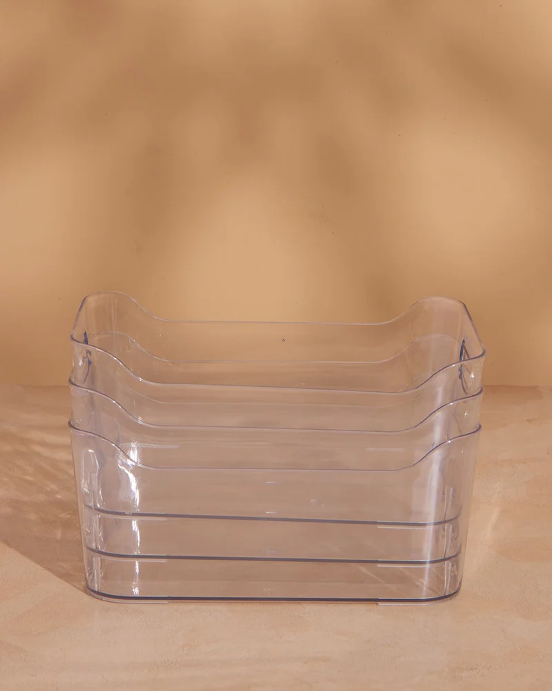 Redtag Clear 3 Pcs Organizer Box Set