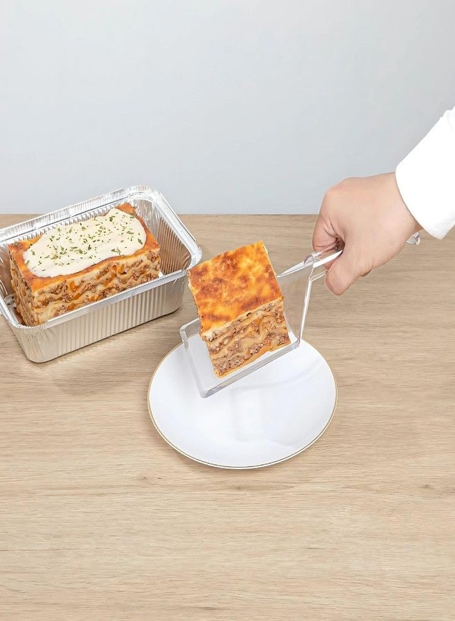 Blue Sky Clear Spatula (1 Count) - Premium Reusable Transparent Plastic Tableware, Perfect for Serving at Elegant Events - Image 4