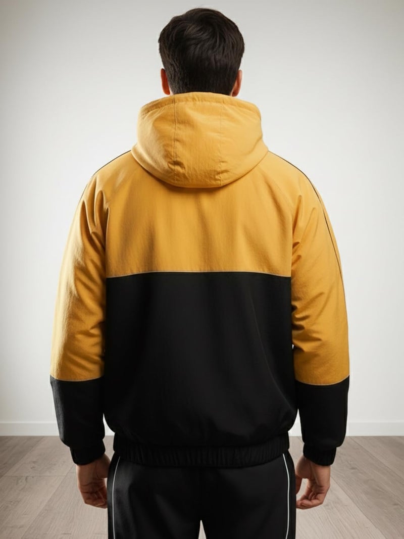 CHKOKKO Sunscreen Jacket for Men Windcheater Hooded Zipper Sports Jacket | UV Protection | Sun Protective | Lightweight Water Resistant | Riding Biker | Outdoor Travel Gym Running - Image 3
