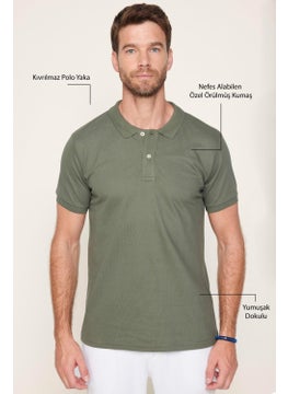 Tudors Tudors Slim Fit Plain Polo Neck Men's T-Shirt - Tudors  - Image 2