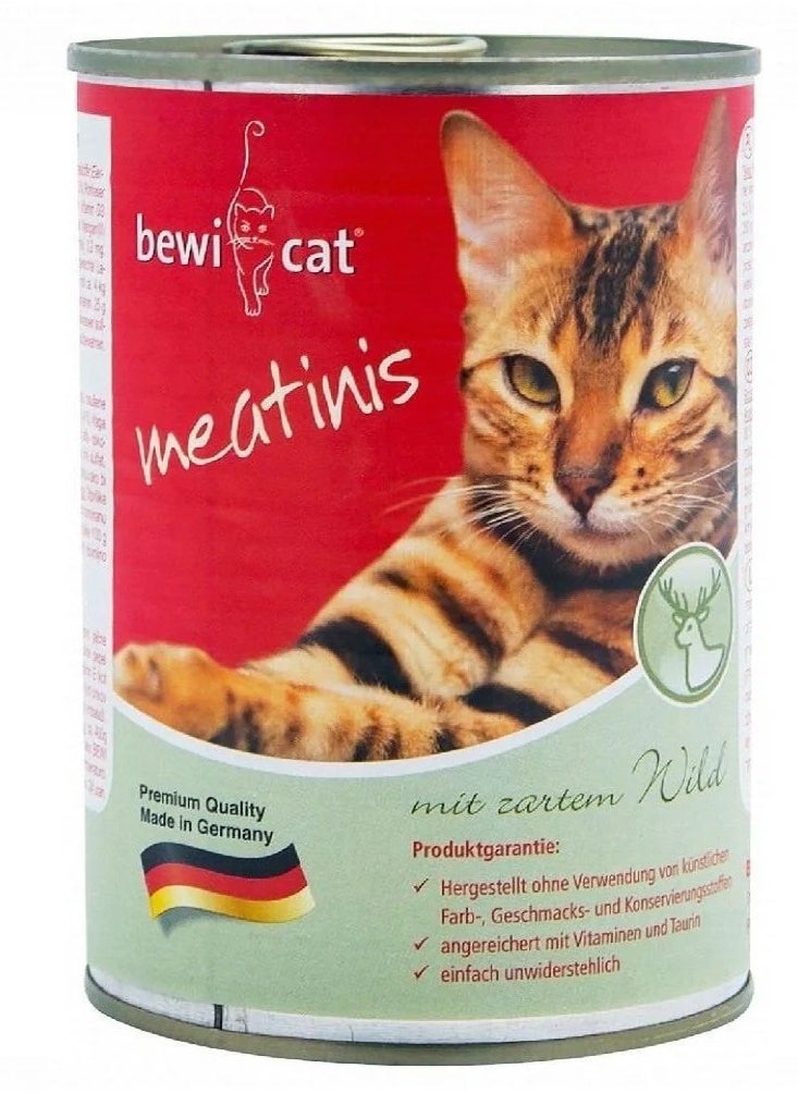 Bewi Cat Bewi Cat Meatinis With Meat Tender 400 gr 