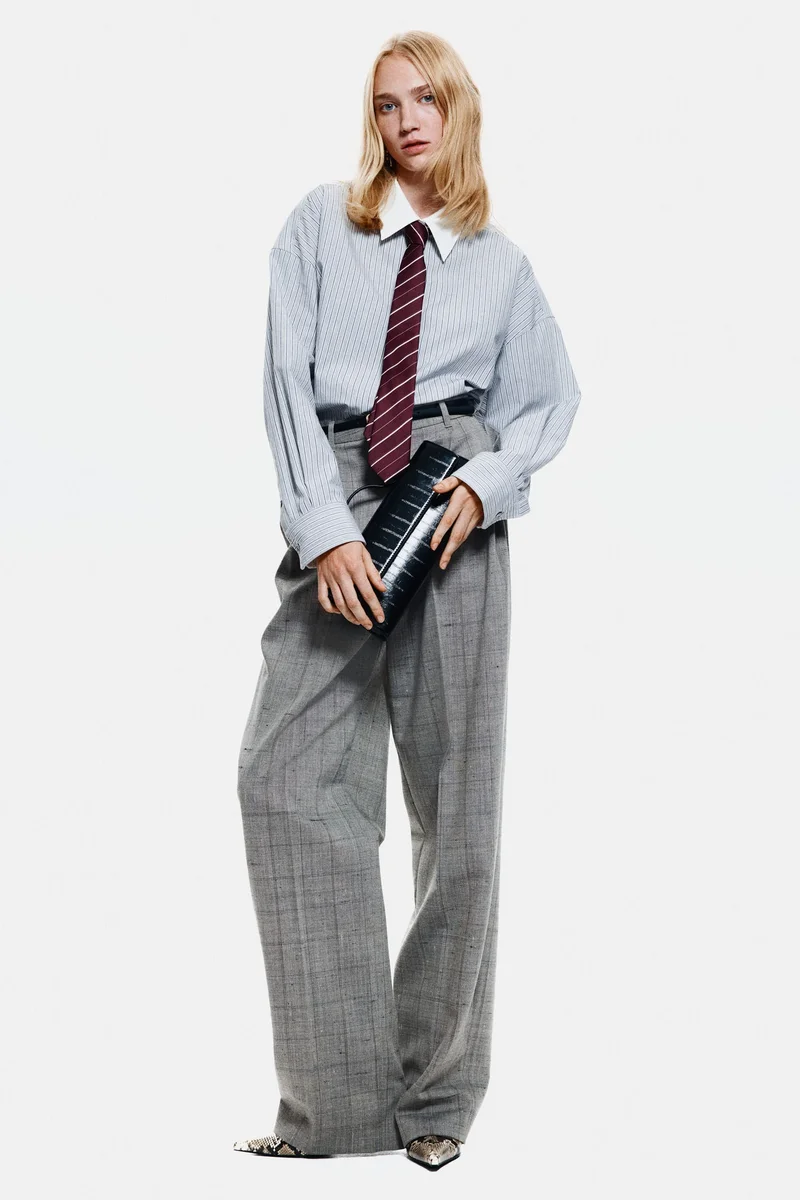 H&M Oversized poplin shirt