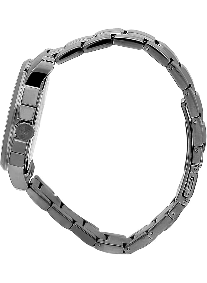 مازيراتي ساعة رجالية R8873621007 Successo بشاشة تناظرية كوارتز رمادية كرونوغراف سوداء حركة كوارتز - Image 2