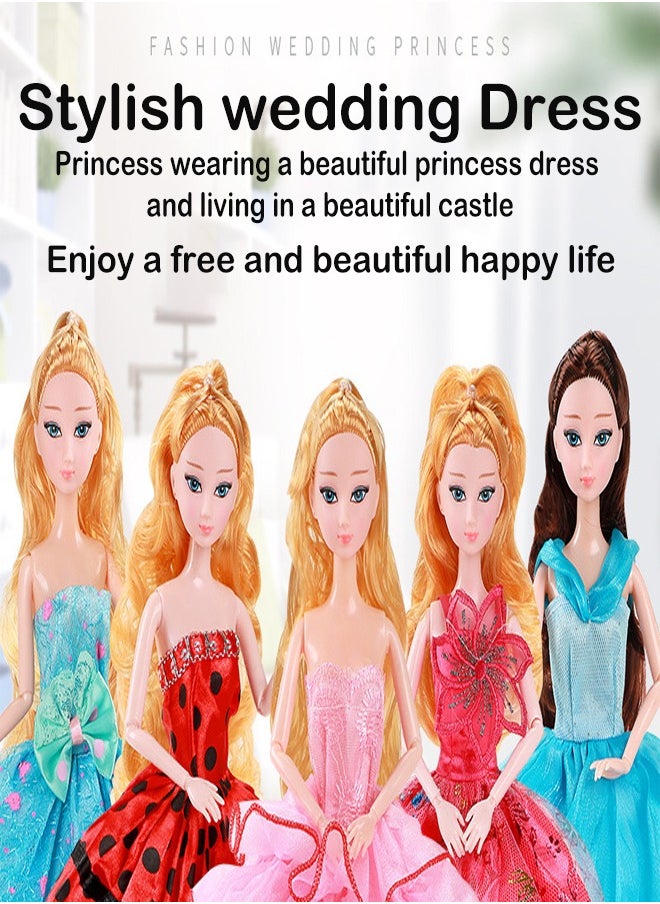 ZCM-HAPPY Mingrun Barbie Elsa Princess Doll Set Large Gift Box  - Image 4