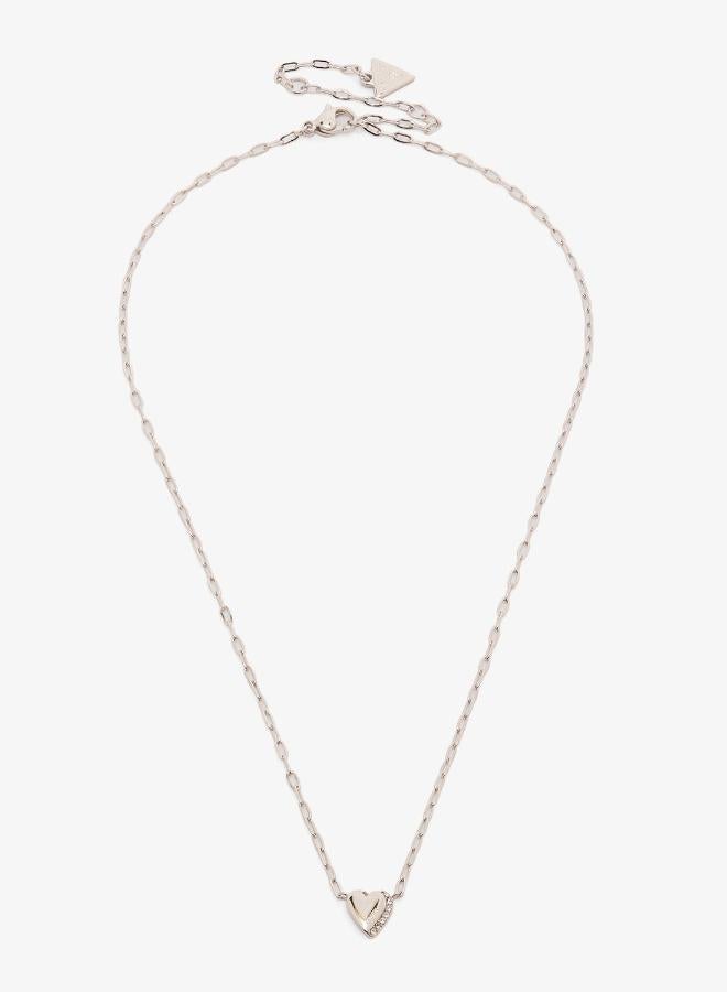 GUESS Heart Necklace And  Studs - Image 5