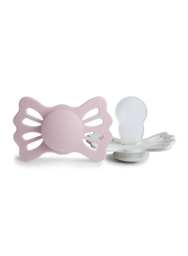 FRIGG Lucky Symmetrical Silicone 2-Pack Primrose/Silver Gray - Size 2
