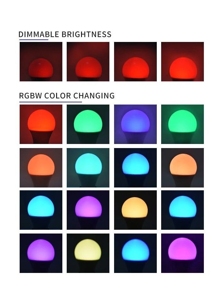 لمبة LED ذكية RGB مع ريموت كنترول 12 وات  - Image 4