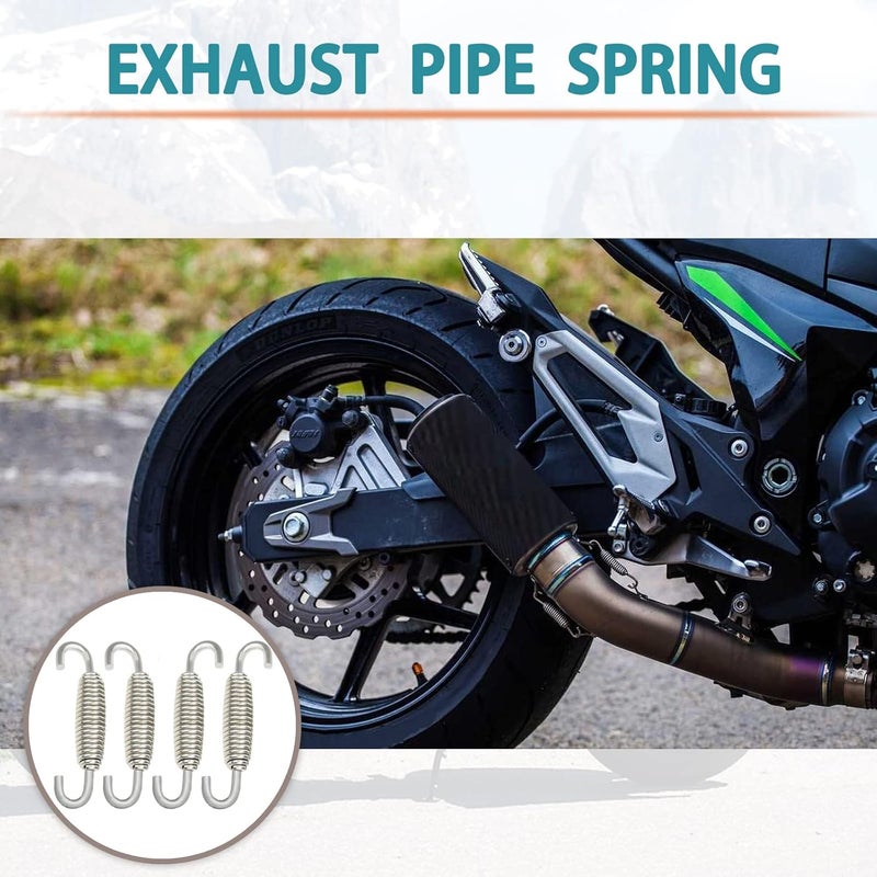 AICARS Motorcycle Exhaust Muffler Spring Hooks - Pack of 4 - Image 5