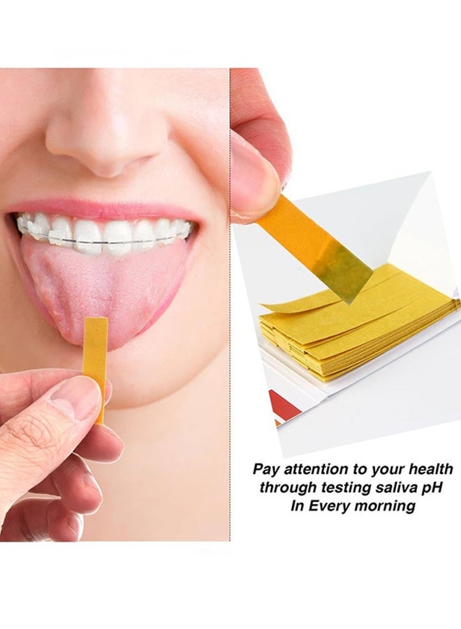 5 عبوات من شرائط اختبار الأس الهيدروجيني 400 شريط شرائط اختبار ورق عصير الليمون الاحترافية الشاملة نطاق كامل الأس الهيدروجيني 1-14 اختبار الماء واللعاب والصابون والبول والسوائل الغذائية والتربة والتجارب الكيميائية - Image 3