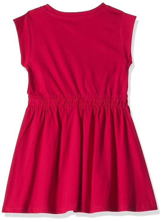T2F Girls Cotton Printed Casual Knee-Length Dress(Pack of 3) - Image 5