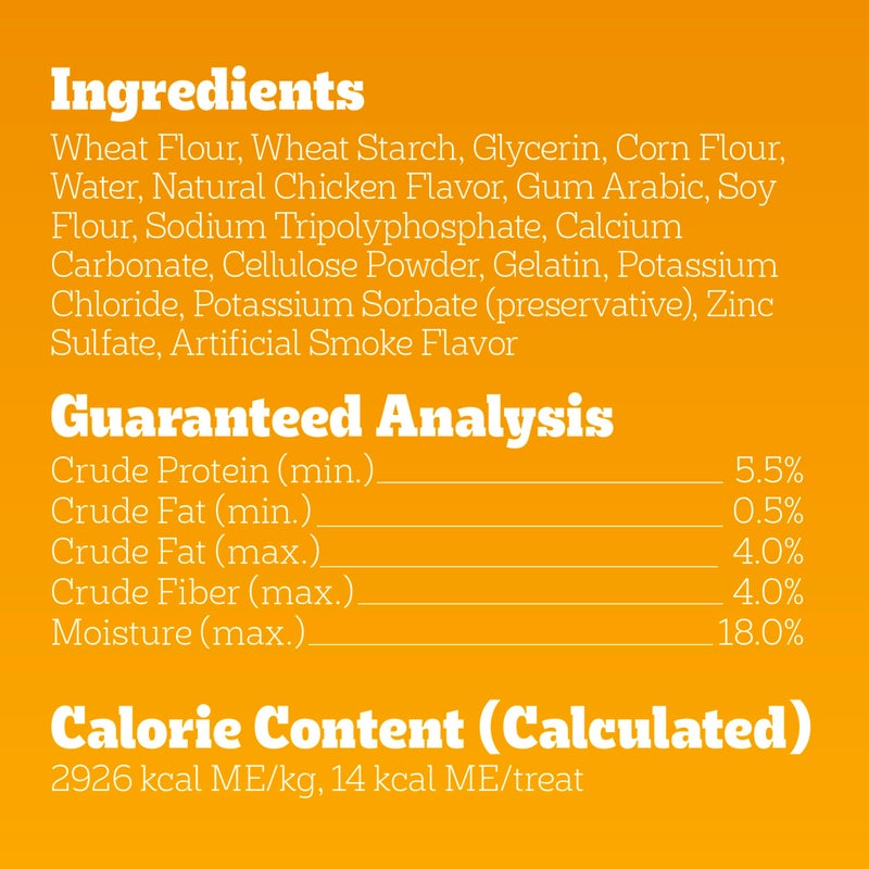 Pedigree Dentastix Chewy Chunx Small & Medium Dog Treats Chicken Flavor, 13.5 oz. Bag - Image 5