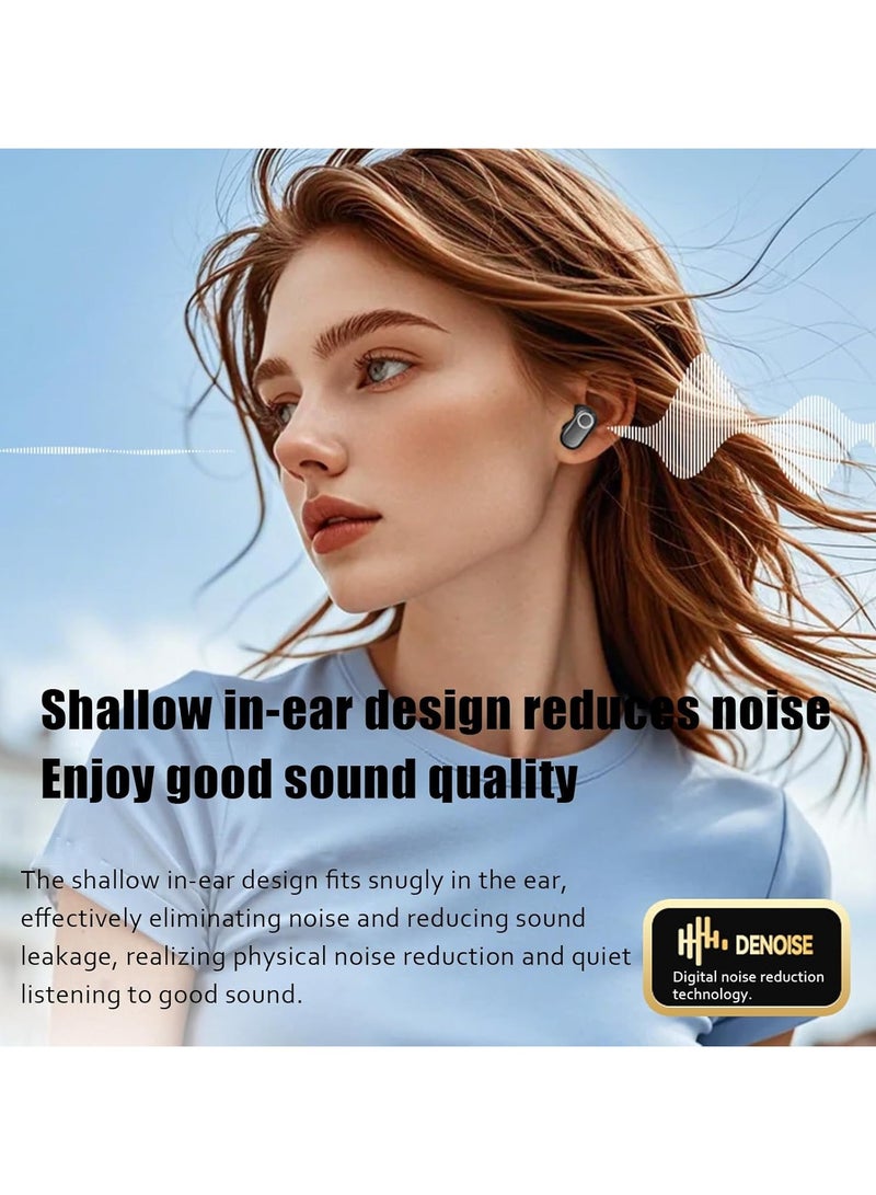JBLTM Mini short handle Bluetooth headset M86 Super long battery life in-ear wireless Bluetooth headset Space capsule private model noise reduction (purple)  - Image 5