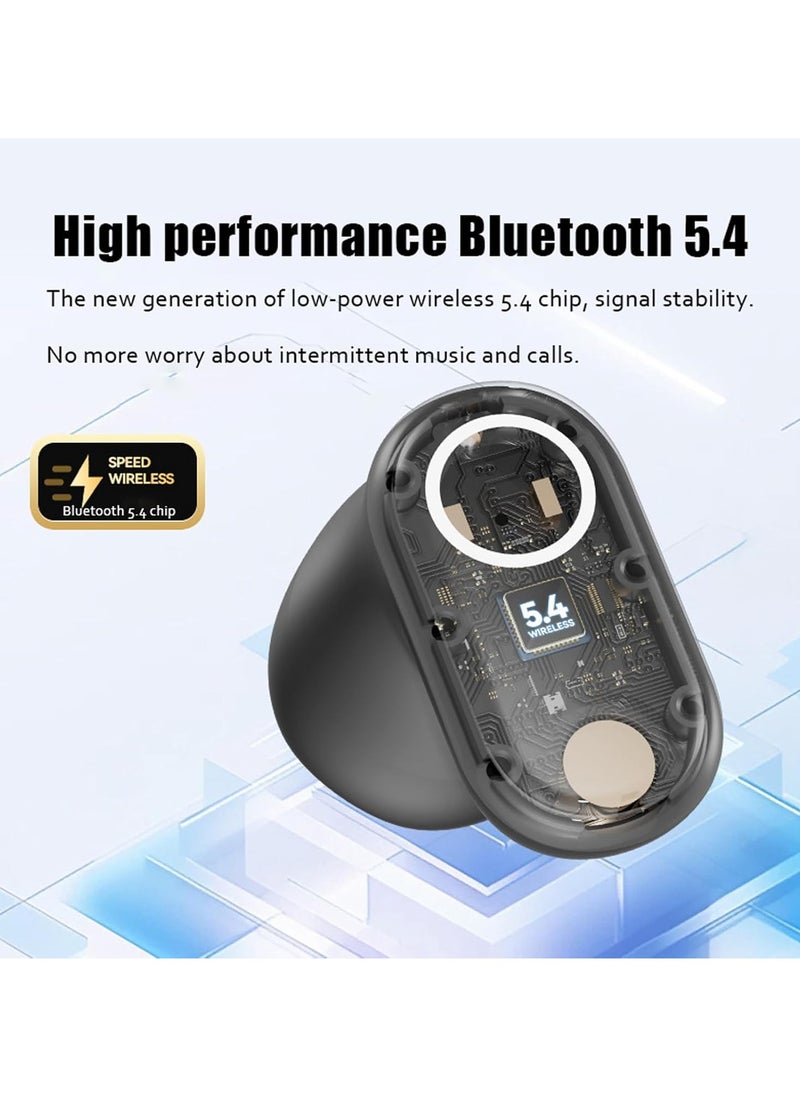 JBLTM - M86 Instant Translation Earphones,Real Time TWS Language Translate Earbuds Transparent Flip Cover Headphones,Music Bluetooth Over-Ear  for Travel Business Learning （Purple） - Image 1