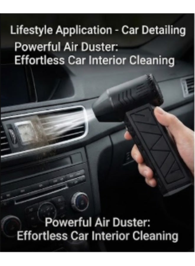 Denx Mini Jet Fan PK2582 70W Portable Compressed Air Duster with 5000mAh Battery - Image 5