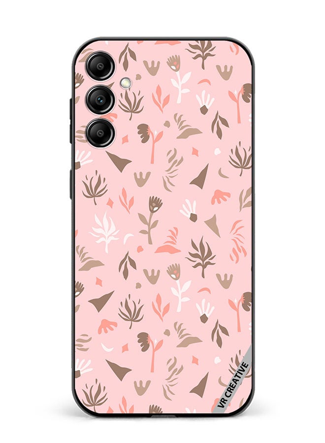 VR CREATIVE Protective Case Cover For Samsung Galaxy A14 5G/A14 Flower Seamless Pattern In Beautiful Abstract Style Design Multicolour - Image 1