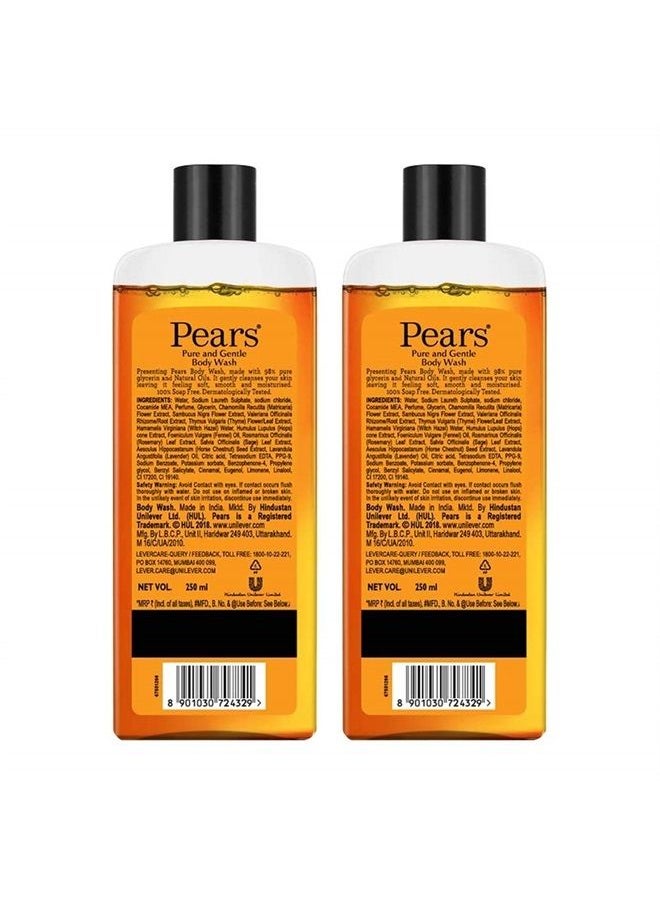 Pears Pears Pure and Gentle Shower Gel, 250ml (Pack of 2)  - Image 2
