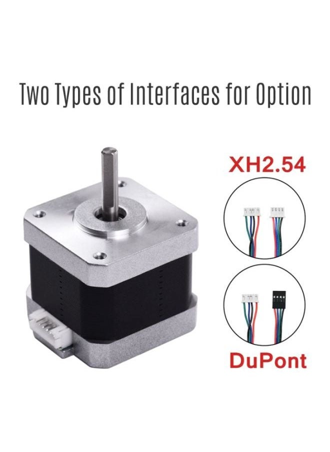 NIBEMINENT 3D Printer Stepper Motor Silver/Black/Red  - Image 5