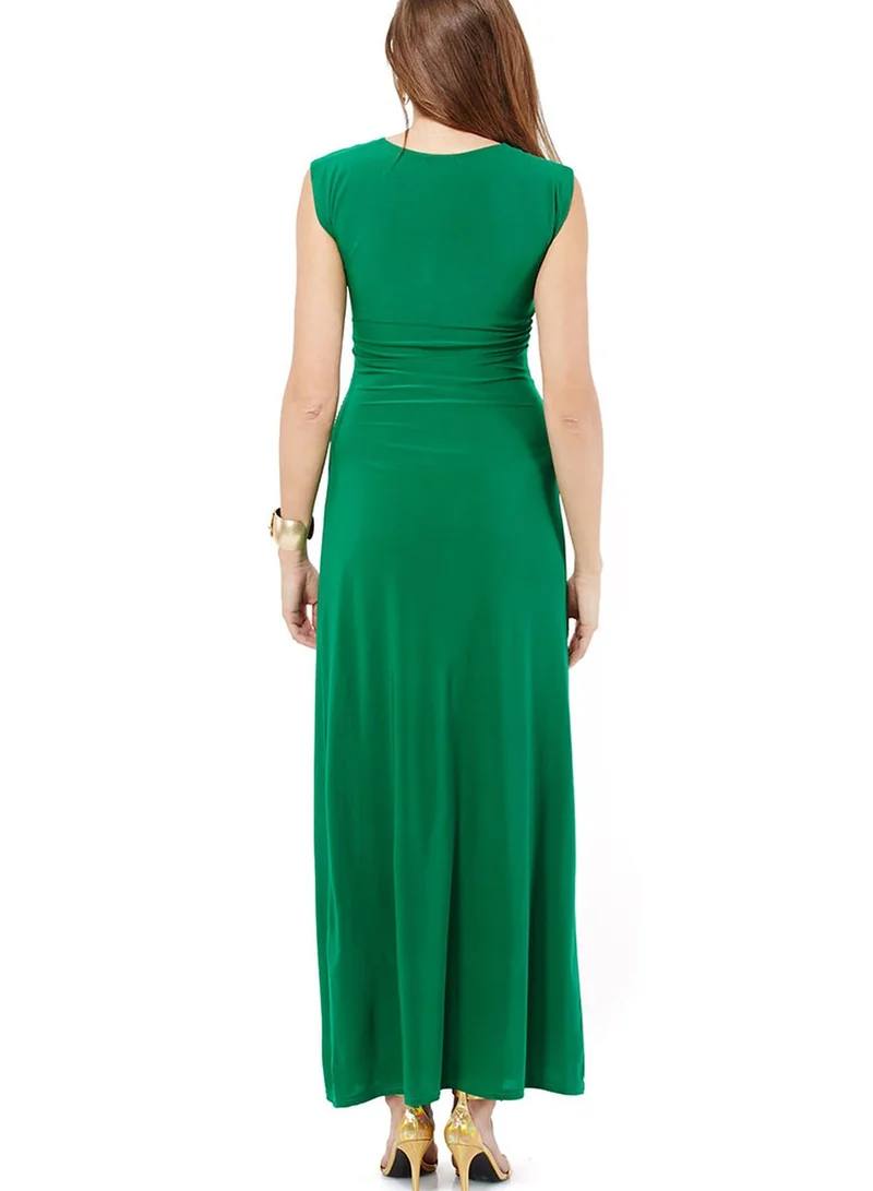 Ella Limited Edition Embellished Ruched Side Jersey Dress