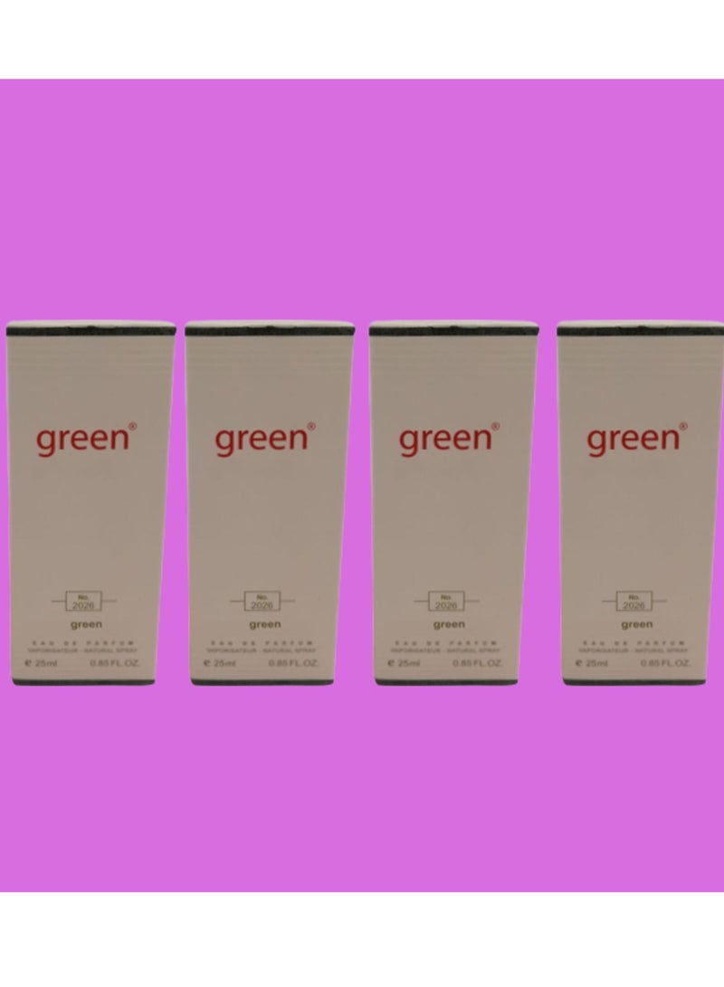 غرين 4 قطع عطر جرين رقم 2026 للنساء EDP - Image 2