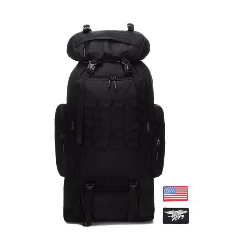 Waterproof Camping Hiking Backpack 70L 100L Molle Rucksack for Men Large Daypack For Travelling - Image 1
