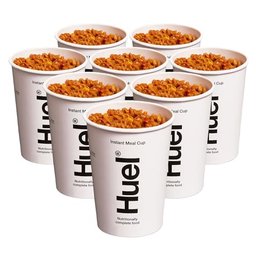 Huel Hot and Savory Cups | Cajun Pasta | 25g Protein Plant Based Instant Meal | 27 Vitamins and Minerals | 100% Nutritionally Complete | 8 Cups - Image 2