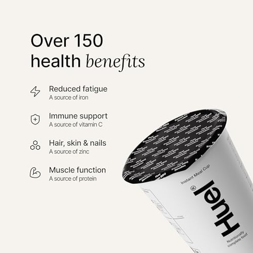 Huel Hot and Savory Cups | Cajun Pasta | 25g Protein Plant Based Instant Meal | 27 Vitamins and Minerals | 100% Nutritionally Complete | 8 Cups - Image 4