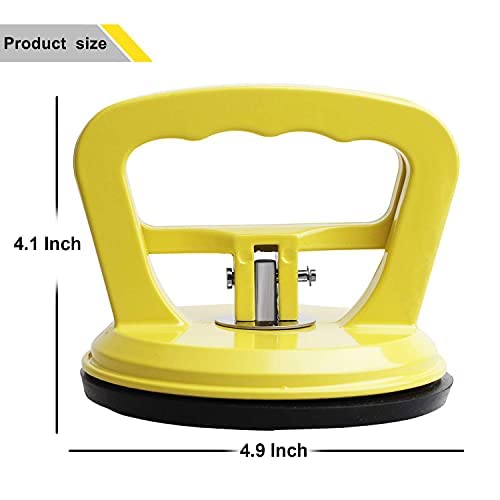HEBEZON Heavyduty aluminum suction cup lifting tool for safely lifting glass windows or doors tiles Granite marble mirror iron plate etc Single Cup 1 - Image 4