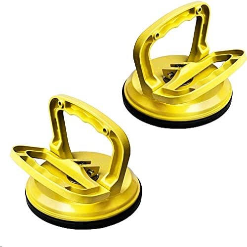 HEBEZON Heavyduty aluminum suction cup lifting tool for safely lifting glass windows or doors tiles Granite marble mirror iron plate etc Single Cup 1 - Image 3