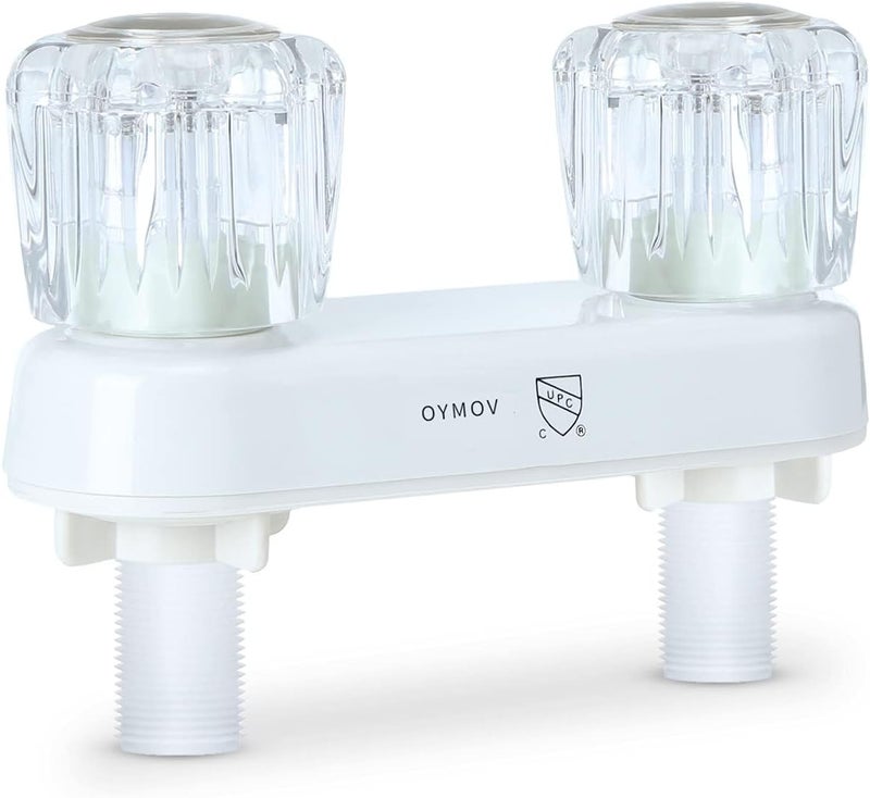 OYMOV RV Shower Faucet with Dual Knob Handles - Image 1