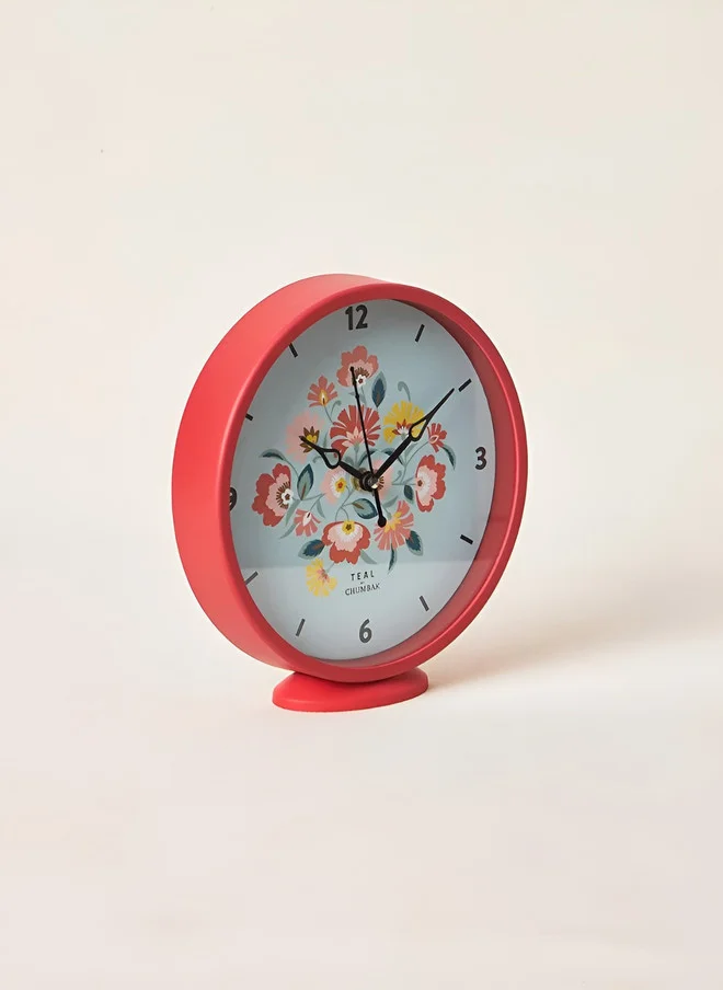 Chumbak  Teal by Chumbak |Bloom Garden Table and Wall clock  | Best Price UAE