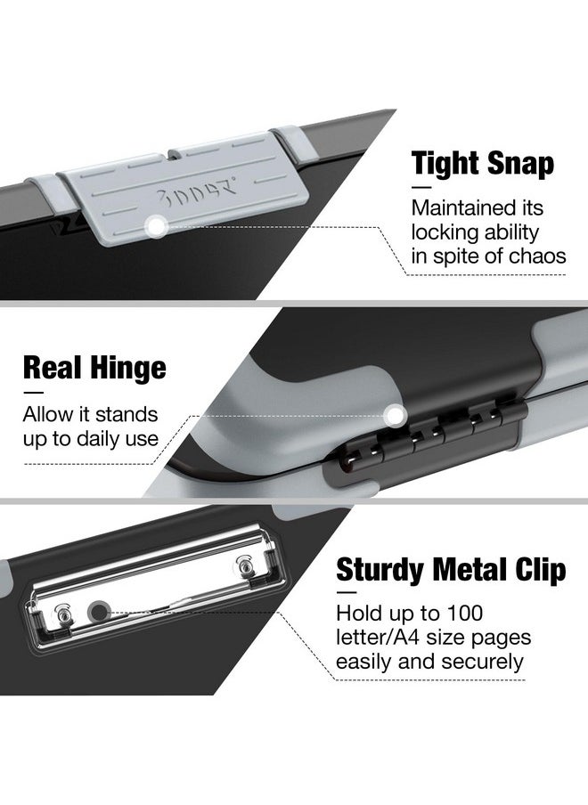 Toughest Clipboard With Storage Internal Pen Pouch Included Letter/ A4 Size Shockproof Heavy Duty Plastic Clip Boards 8.5X11” High Capacity Clipboards Box Case For Contractor Trucker Driver - pzsku/Z8C6F8F60A1501E5CEB1EZ/45/_/1720520186/093b45de-b276-4d77-ab25-062f588b5614