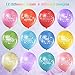 Zomiboo 48 Pcs Happy Birthday Balloons 12 Latex Colorful Happy Birthday Printed Balloons for Women Men Party Decoration - Image 4