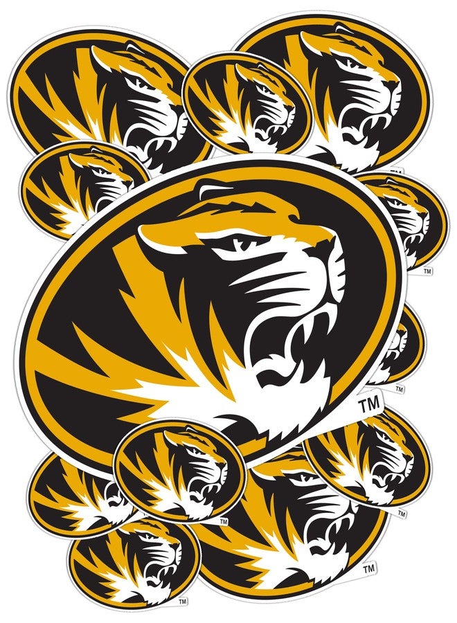 Desert Cactus University of Missouri Sticker Tigers Mizzou Vinyl Decals Laptop Water Bottle Car Scrapbook 13.46x10.94 Sheet T3 (Type 3-1) - Image 1