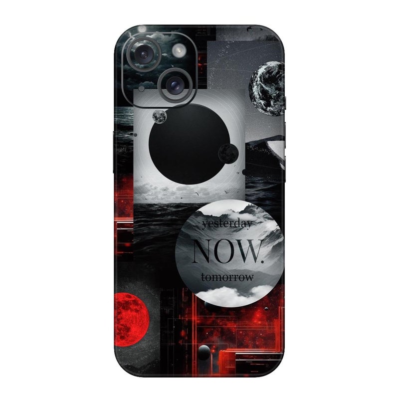 WRAP CRAFT Mobile Skin Sticker Compatible with Apple iPhone 15 Skin Not Back Cover, Camera & Back Protector Mobile Skin Wrap; Apple 15-KE-104 - Image 1