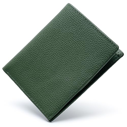 Bveyzi Ultra Slim Small RFID Wallet for Women, Leather Tiny Thin Bifold Pocket Ladies Wallet - Image 1