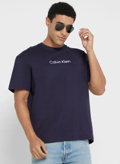CALVIN KLEIN Logo Crew Neck T-Shirt