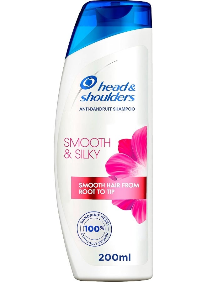Head & Shoulders Smooth And Silky 2In1 Anti-Dandruff Shampoo 200 ml