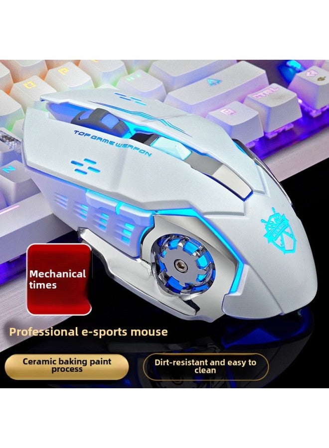 Desktop Macro Mouse Gaming Laptop Special Wrangler Mechanical Home Mute E-sports Wired Office-Color:[applicable To Both Games And Offices And For Home/lol Of Legends/csgo/cf/jedi's Survival Chicken/everbery Tribulation/dream Journey To The West/fearless Contract/f  - Image 2