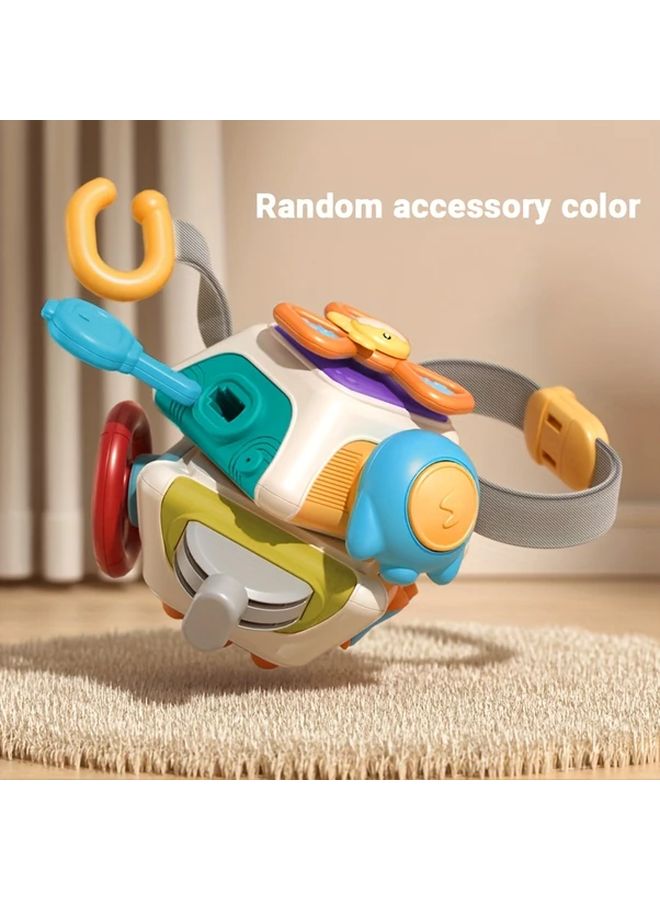 10 في 1 مكعب لوح نشاط حسي، لعبة سفر للأطفال، هدية تعليمية - Image 1